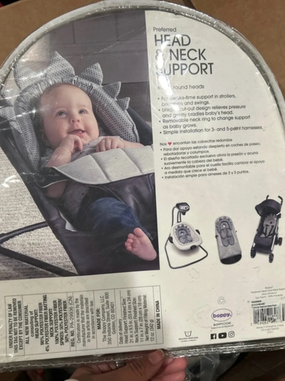 Head soft gray